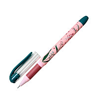 Ручка гелевая "Garden", 0.5 мм, розовый, стерж. черный
