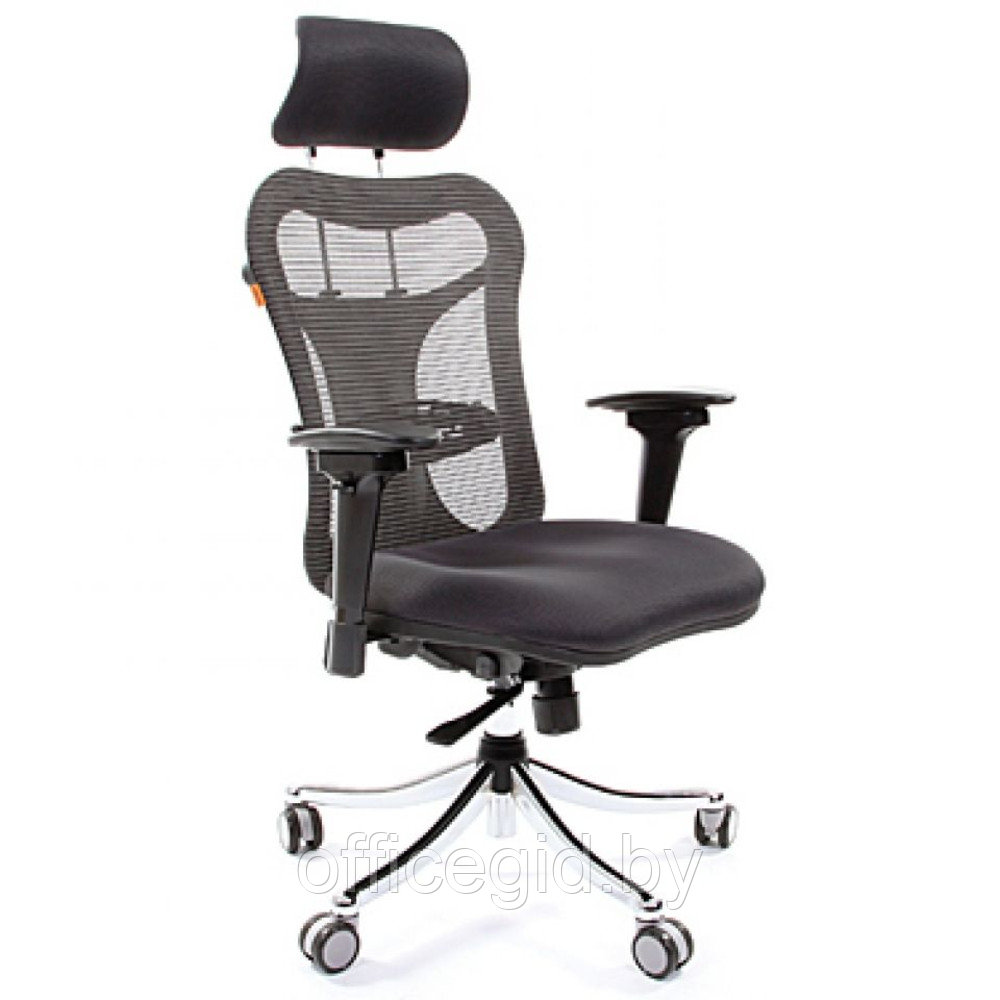 Кресло для руководителя "Chairman 769", ткань, хром, черный - фото 2 - id-p188893450