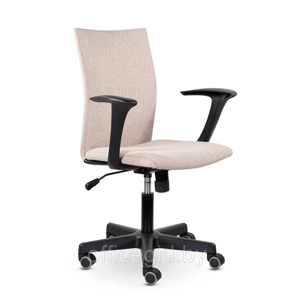 Кресло для персонала UTFC Бэрри М-902 TG, пластик, ткань, бежевый - фото 1 - id-p188893456