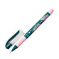 Ручка гелевая "Garden", 0.5 мм, зеленый, стерж. синий