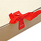 Папка-скоросшиватель с завязками, 100 мм, 4 завязки, крафт, фото 3