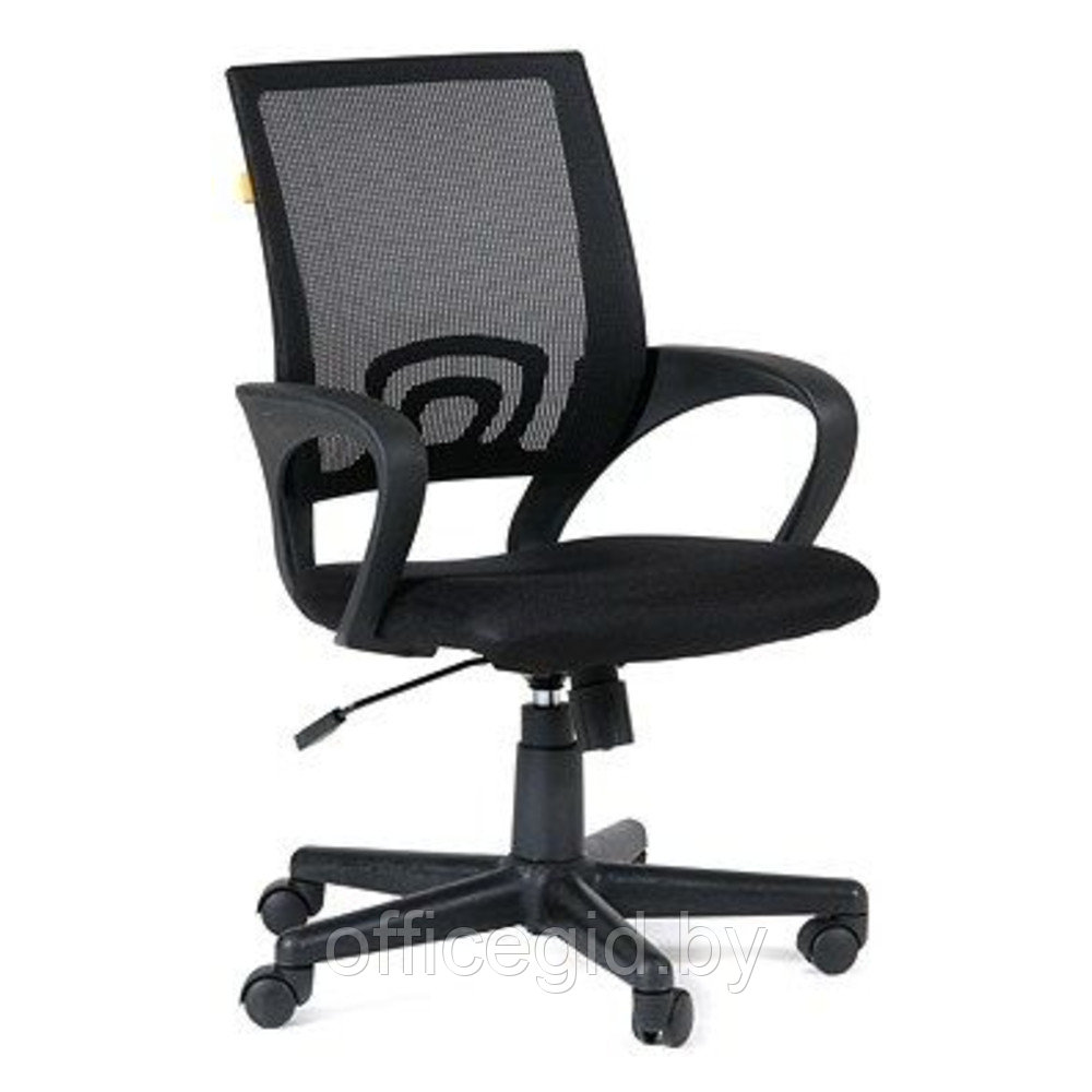 Кресло для персонала "Chairman 696", ткань, пластик, черная сетка - фото 1 - id-p188893471