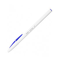 Ручка шариковая "Bic Cristal Up", 0.35 мм, белый, синий, стерж. синий
