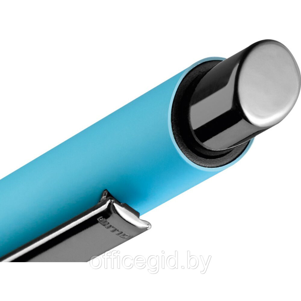 Ручка шариковая автоматическая "Ellipse Gum", 1.0 мм, серый, стерж. синий - фото 2 - id-p188888951
