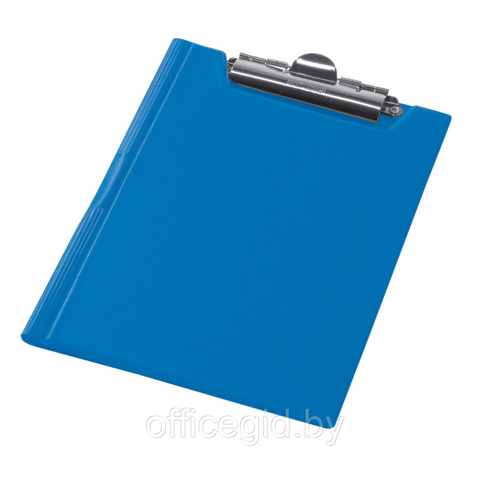 Планшет открывающийся с зажимом, A5, винил, синий - фото 1 - id-p188888064