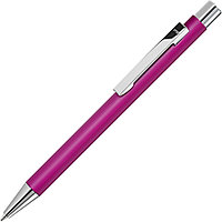 Ручка шариковая автоматическая "Straight Si", 1.0 мм, розовый, серебристый, стерж. синий
