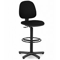 Кресло для персонала "Regal Gts Ring Base", ткань, металл, черный