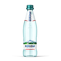Вода минеральная "Borjomi", газированная, 0.33 л