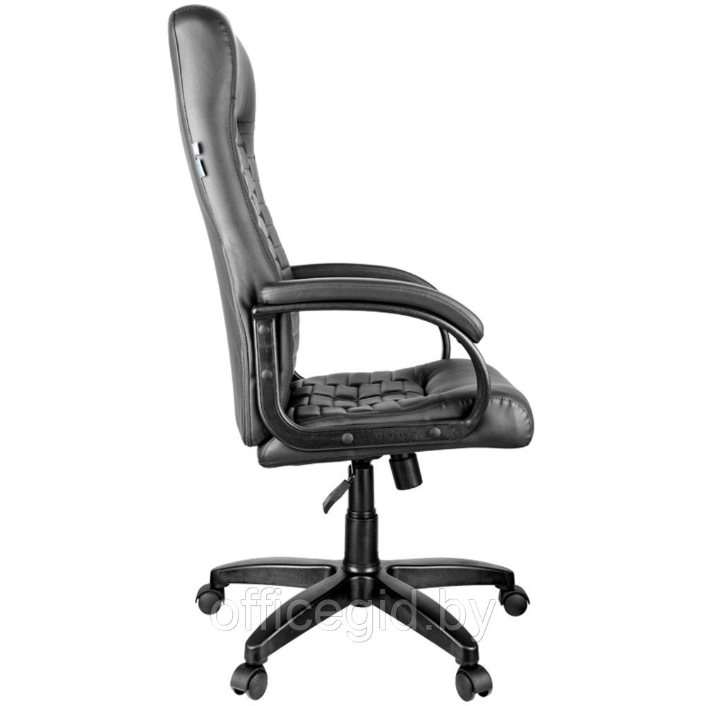 Кресло для руководителя Helmi HL-E80 "Ornament", экокожа, пластик, черный - фото 5 - id-p188893514