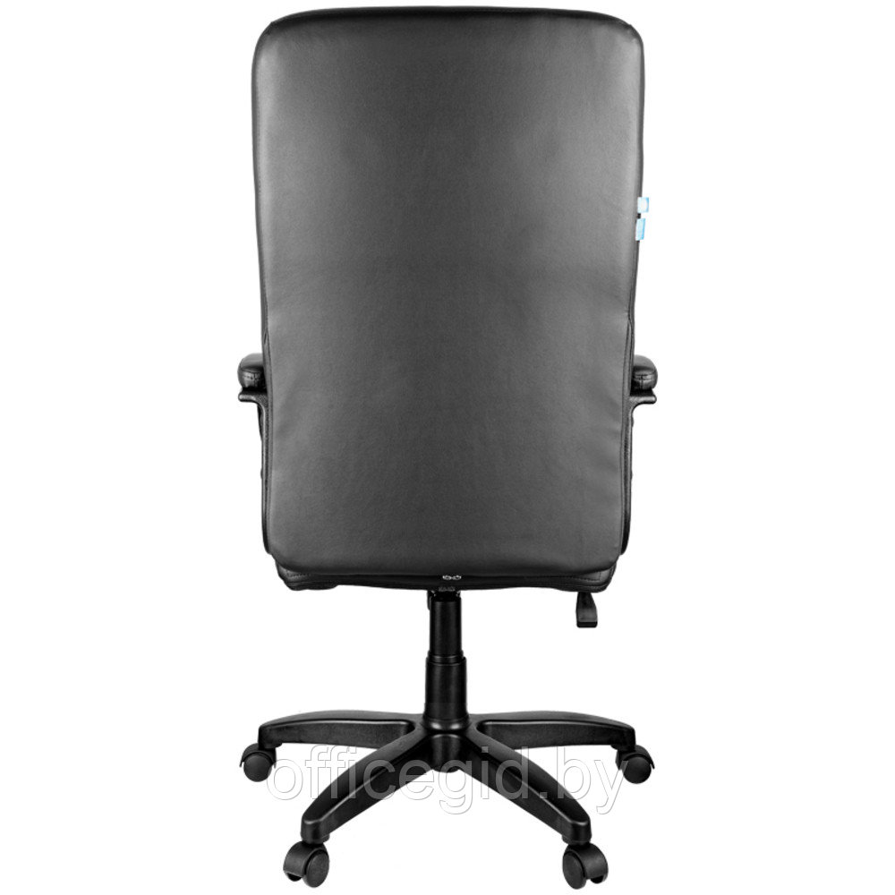 Кресло для руководителя Helmi HL-E80 "Ornament", экокожа, пластик, черный - фото 6 - id-p188893514