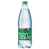 Вода питьевая среднегазированная "Bonaqua", 1 л