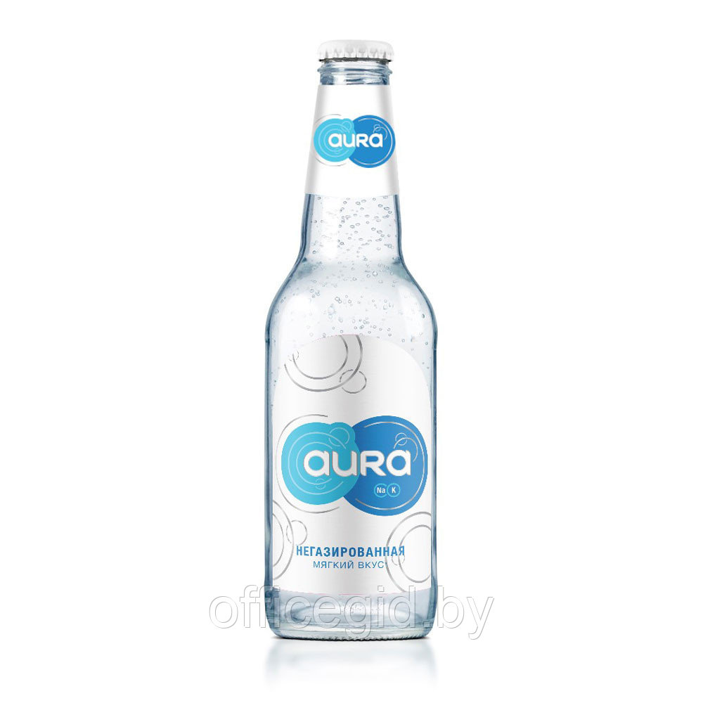 Вода питьевая "Aura", негазированная, 0.33 л - фото 1 - id-p188891711