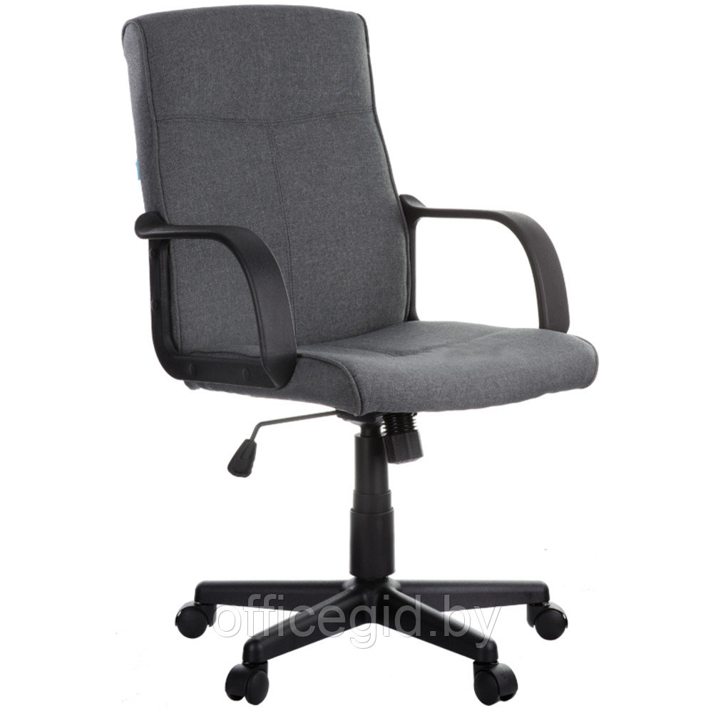 Кресло для персонала Helmi "HL-M03 Referent", ткань, пластик, серый - фото 1 - id-p188893534