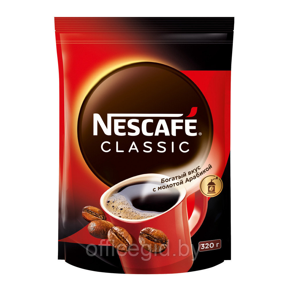 Кофе "Nescafe Classic", растворимый, 320 г