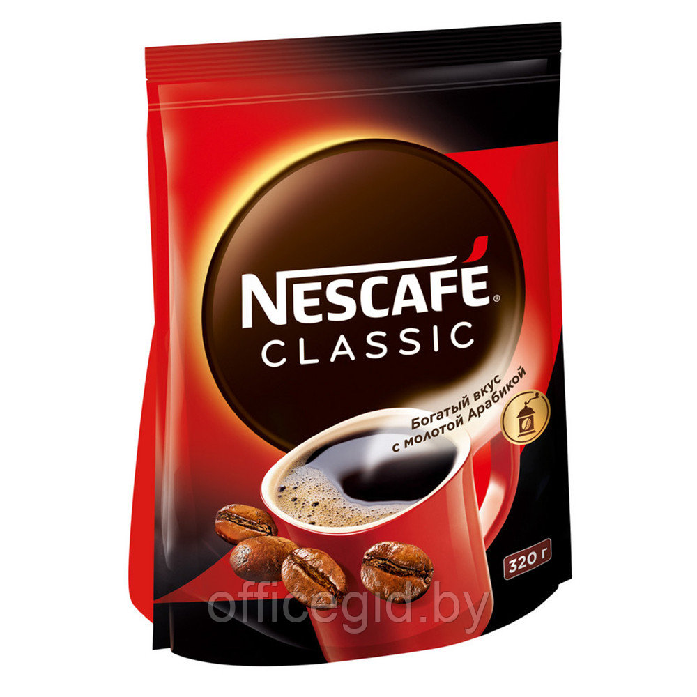 Кофе "Nescafe Classic", растворимый, 320 г - фото 2 - id-p188891719