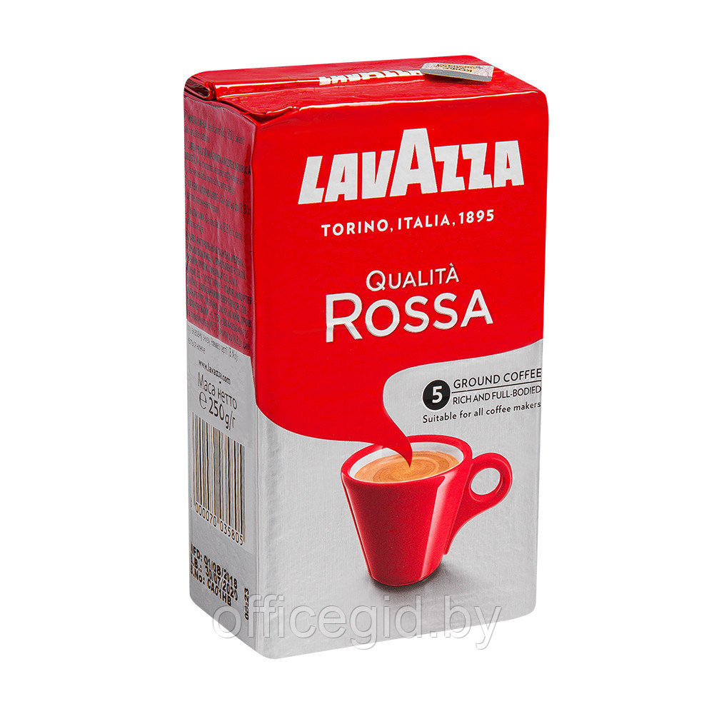 Кофе "Lavazza" Qualita Rossa INT, молотый, 250 г - фото 1 - id-p188891721