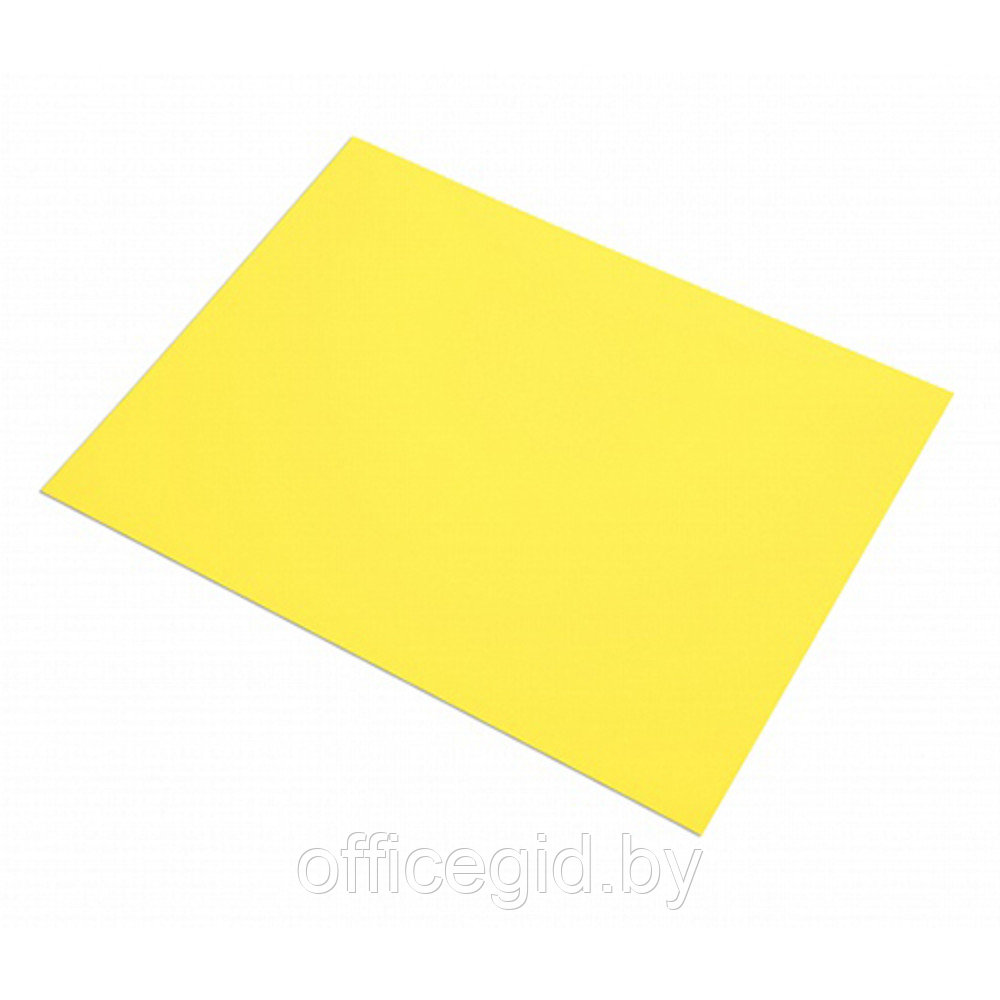 Бумага цветная "Sirio", А4, 240 г/м2, желтый канареечный - фото 1 - id-p188890845
