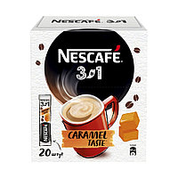 Кофейный напиток "Nescafe" 3в1 карамельный вкус, растворимый, 16 г