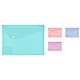 Папка-конверт на кнопке "Trend pastel", А4, бирюзовый, фото 2