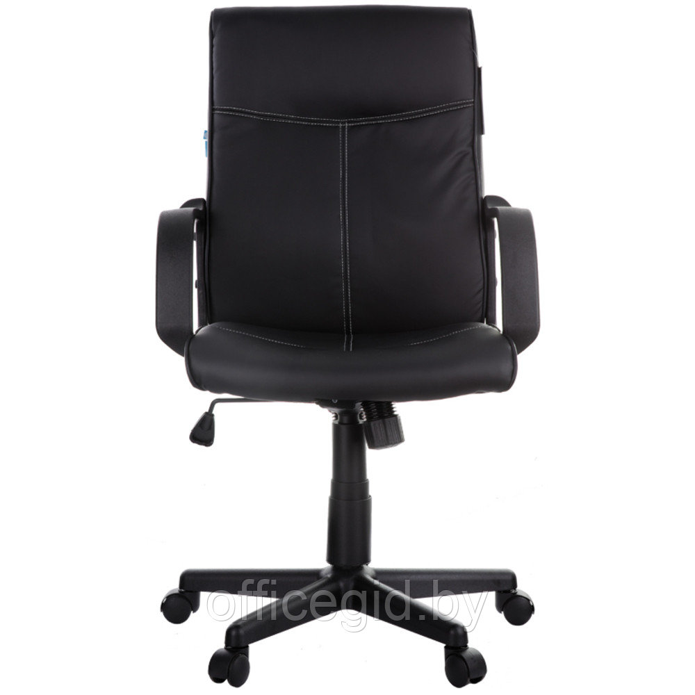 Кресло для персонала Helmi HL-M03 "Referent", экокожа, пластик, черный - фото 2 - id-p188893565