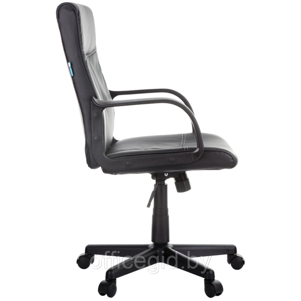 Кресло для персонала Helmi HL-M03 "Referent", экокожа, пластик, черный - фото 3 - id-p188893565