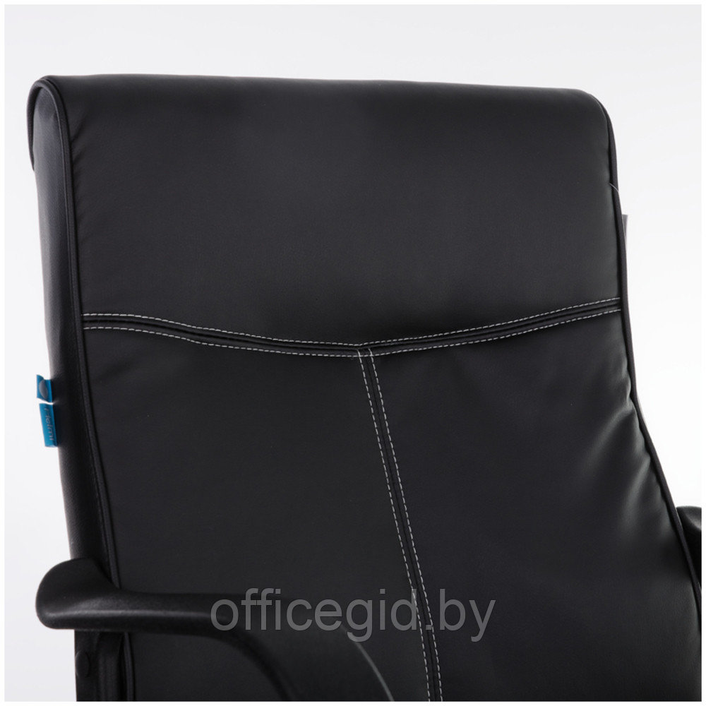 Кресло для персонала Helmi HL-M03 "Referent", экокожа, пластик, черный - фото 6 - id-p188893565