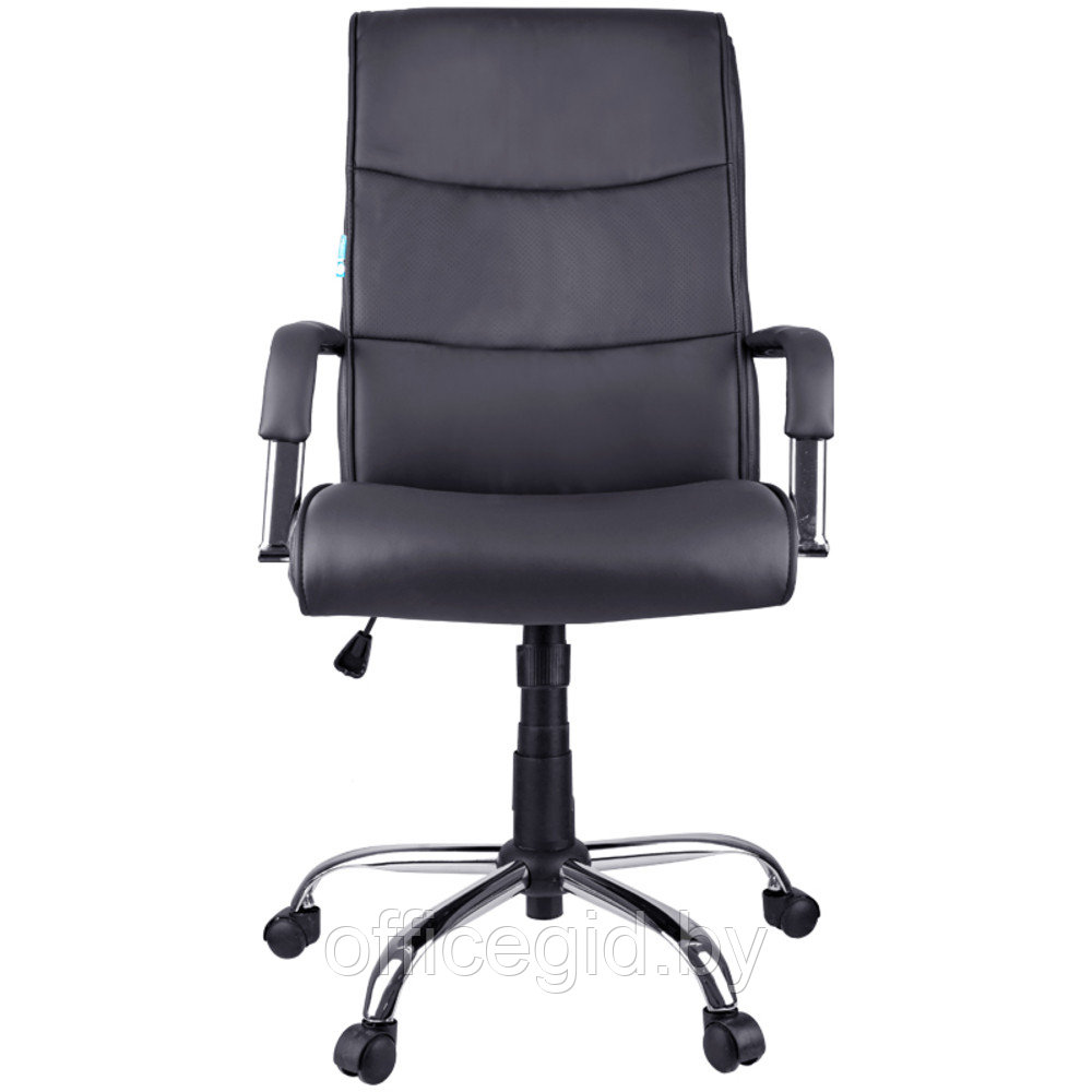 Кресло для руководителя Helmi "HL-E03 Accept", экокожа, металл, черный - фото 2 - id-p188893572