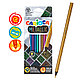Цветные карандаши "Metallic", 12 цветов, фото 2