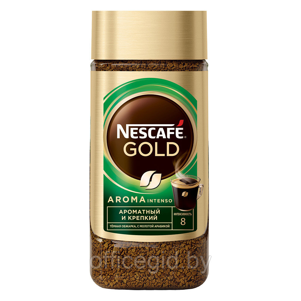 Кофе "Nescafe Gold Aroma Intenso", растворимый, 170 г - фото 1 - id-p188891750