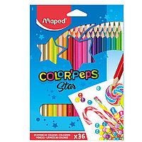 Цветные карандаши "Color Peps", 36 цветов