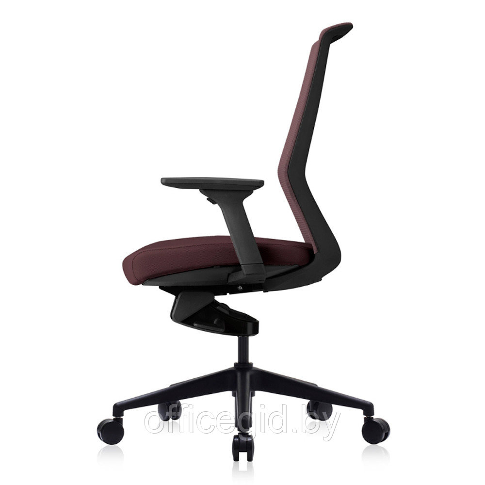 Кресло для руководителя Bestuhl "J1", сетка, ткань, пластик, коричневый - фото 3 - id-p188893585