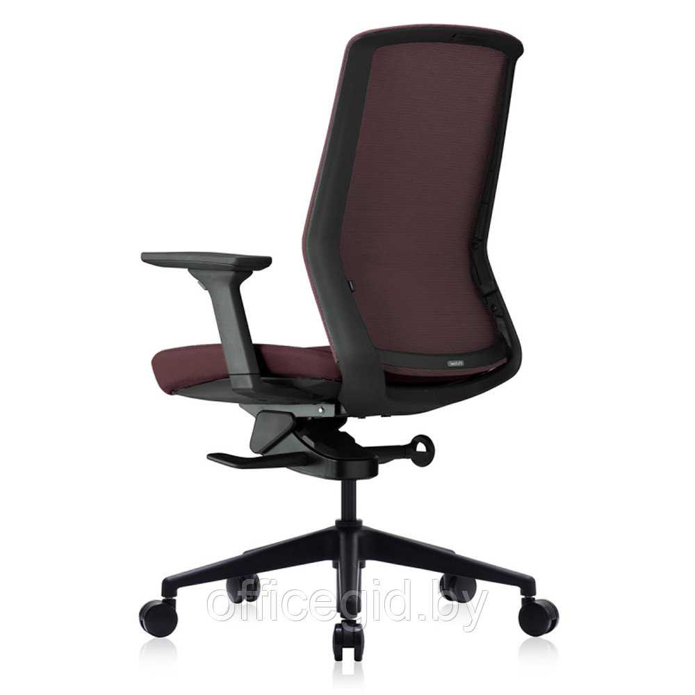 Кресло для руководителя Bestuhl "J1", сетка, ткань, пластик, коричневый - фото 4 - id-p188893585