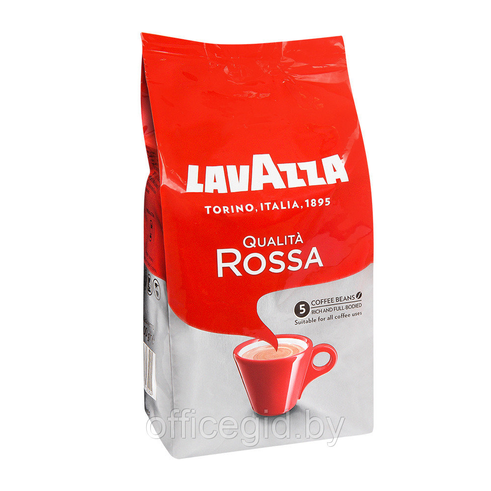 Кофе "Lavazza" Qualita Rossa, зерновой, 1000 г - фото 1 - id-p188891765
