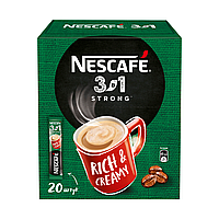 Кофейный напиток "Nescafe" 3в1 крепкий, растворимый, 14.5 г