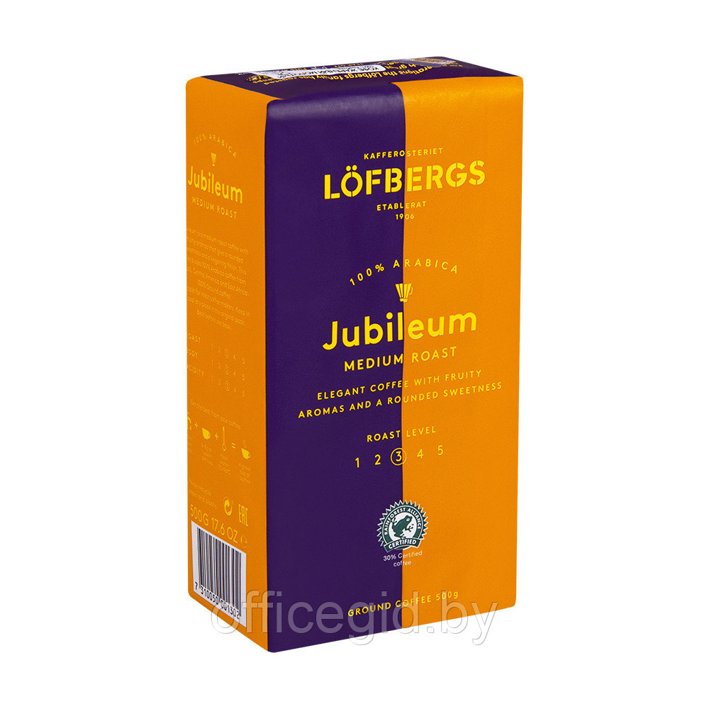Кофе "Lofbergs" Jubileum, молотый, 500 г - фото 1 - id-p188891775