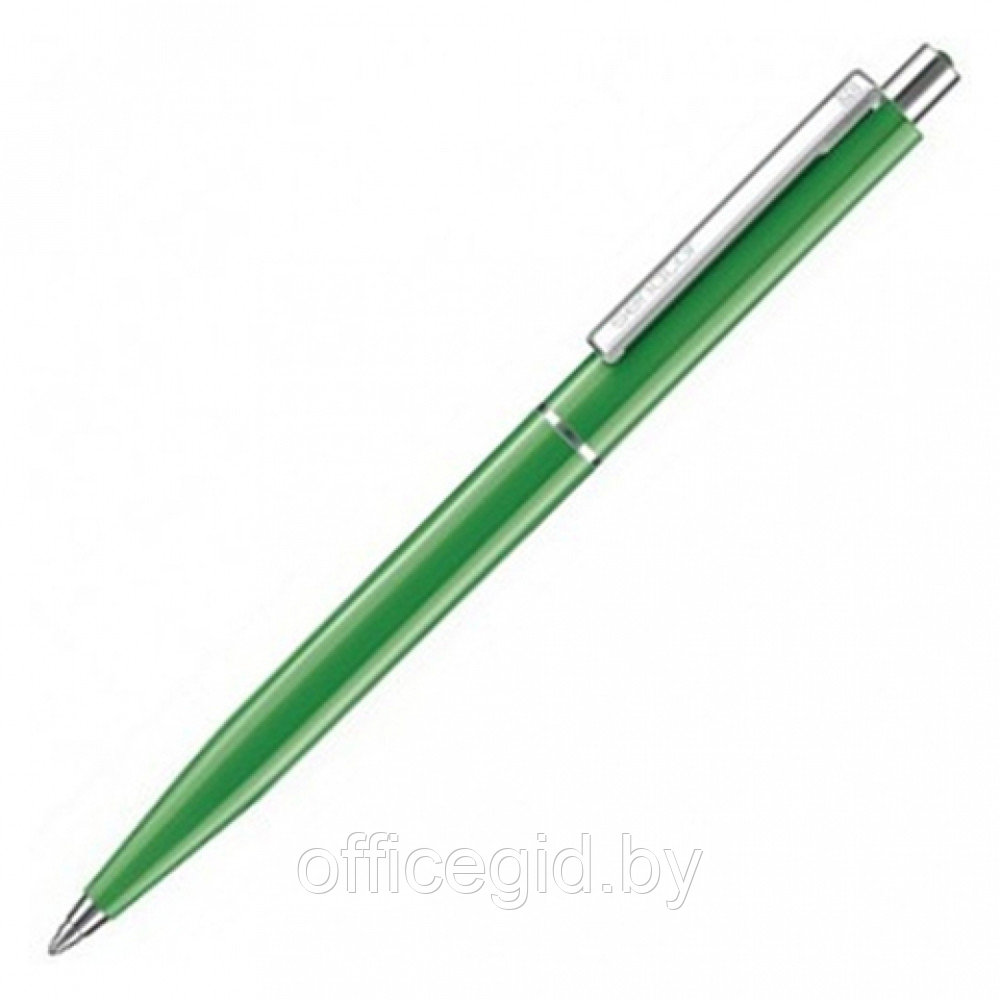 Ручка шариковая автоматическая "Senator Point Polished", 1.0 мм, зеленый, стерж. синий - фото 1 - id-p188889078