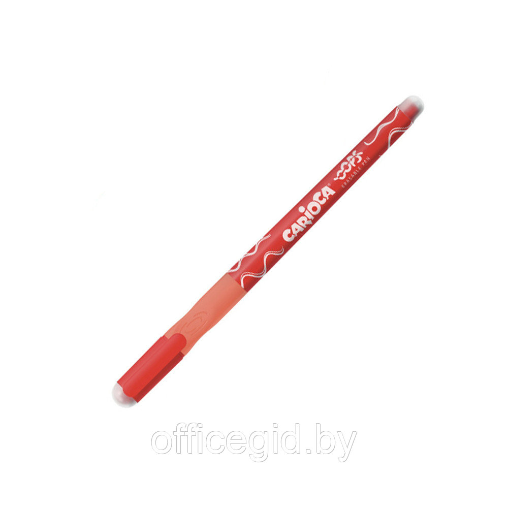 Ручка капиллярная-гелевая "Oops пиши-стирай", 0.7 мм, красный, стерж. красный - фото 1 - id-p188889082