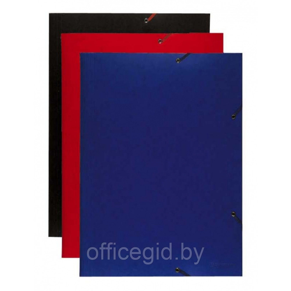 Папка на резинках "Exacompta-A3", A3, 15 мм, картон, ассорти - фото 4 - id-p188888168