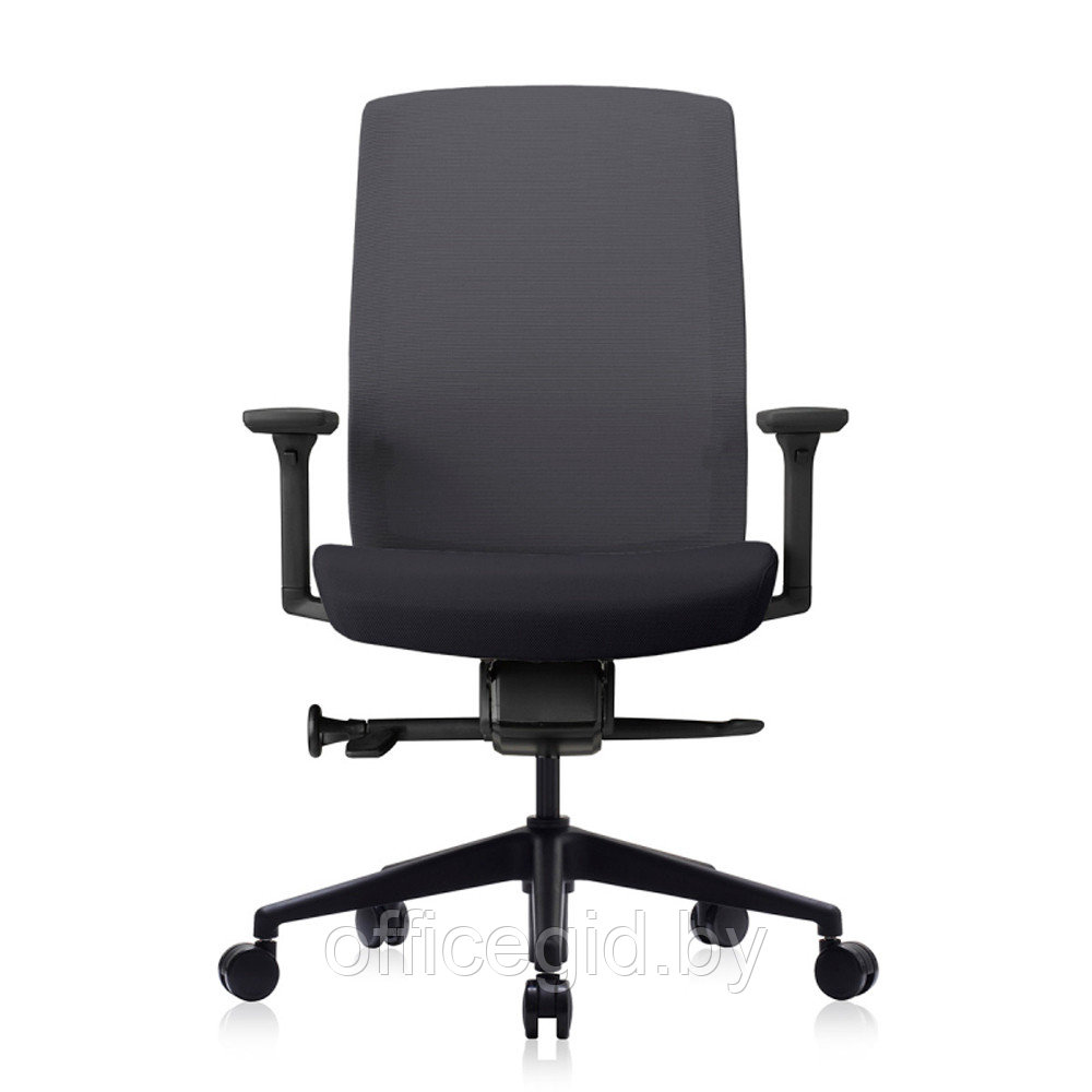 Кресло для руководителя Bestuhl "J1", сетка, ткань, пластик, черный - фото 2 - id-p188893607
