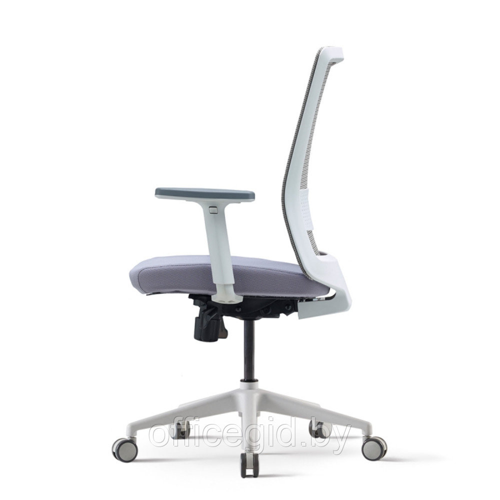 Кресло для руководителя BESTUHL "S30", сетка, ткань, пластик, серый, черный - фото 3 - id-p188893608
