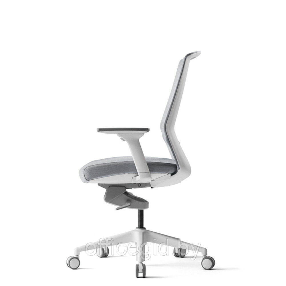 Кресло для руководителя "BESTUHL J1", ткань, пластик, серый - фото 5 - id-p188893610