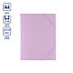 Папка на резинках "Trend pastel", А4, 35 мм, пластик, лиловый, фото 4