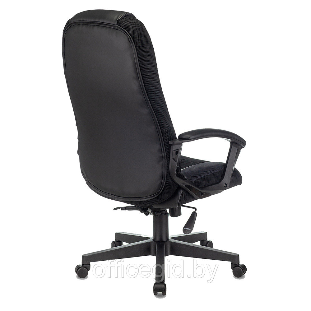 Кресло игровое "Бюрократ Zombie 9", текстиль, экокожа, пластик, черный,серый - фото 4 - id-p188893618