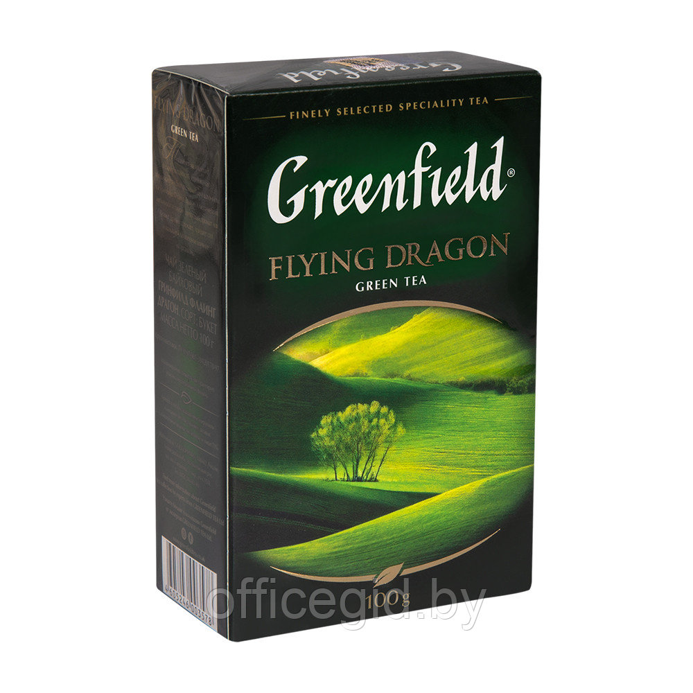 Чай "Greenfield" Flying Dragon, 100 г, зеленый