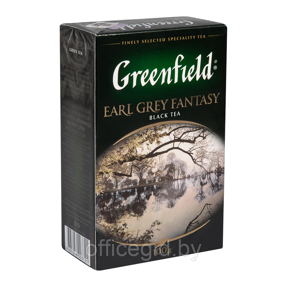 Чай "Greenfield" Earl Grey Fantasy, 100 г, черный