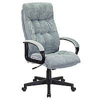 Кресло для руководителя Бюрократ CH-824 серо-голубой Light-28, ткань, пластик