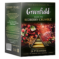 Чай "Greenfield" Redberry Crumble, 20 пакетиков x1.8 г, черный