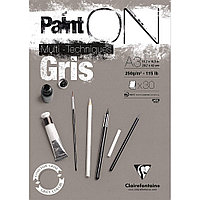 Блок-склейка "Paint'On" Gris, А3, 250 г/м2, 30 листов