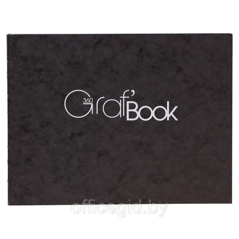 Блокнот скетчбук "Graf Book 360", 19x25 см, 100 г/м2, 100 листов - фото 1 - id-p188890935