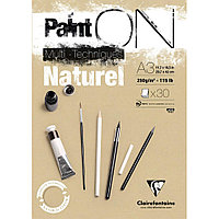 Блок-склейка "Paint'On" Naturel, А3, 250 г/м2, 30 листов